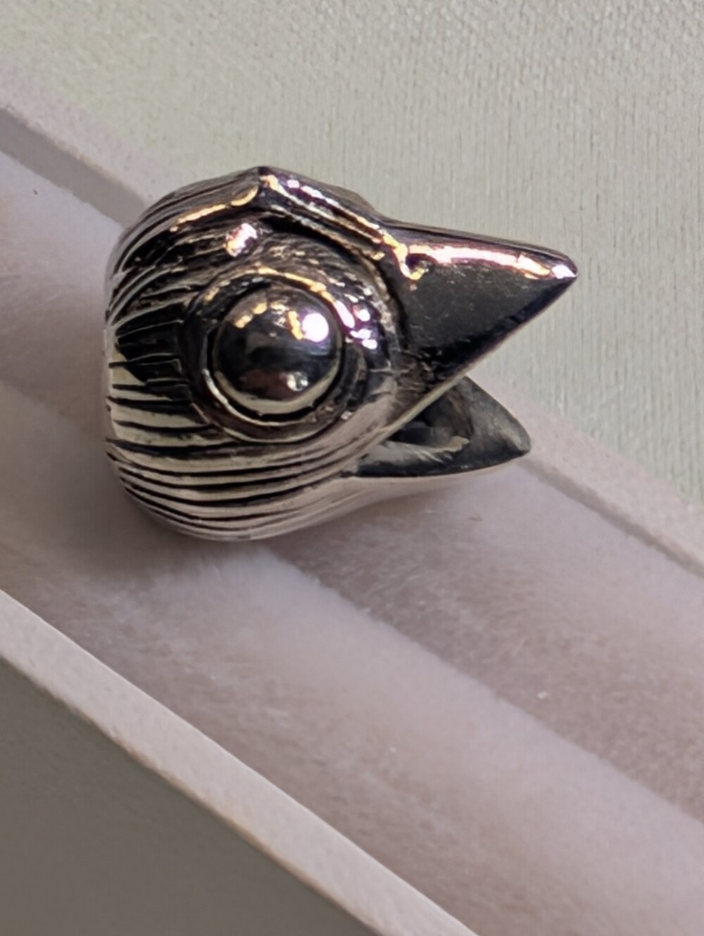 Retired Big Bird Trollbead Sterling Silver